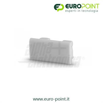 TERMINALE DI CHIUSURA IN PLASTICA GRIGIA