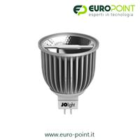 LAMPADA SPOT LED BIANCO CALDO 8W 12V GU5,3
