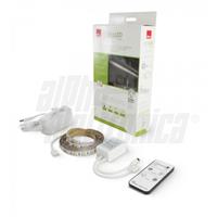 KIT NASTRO LED 2.5M 9.6W/M COLORE SELEZIONABILE DIMMERABILE