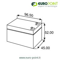 BATTERIA RICARICABILE AL PIOMBO 12V 1,3Ah