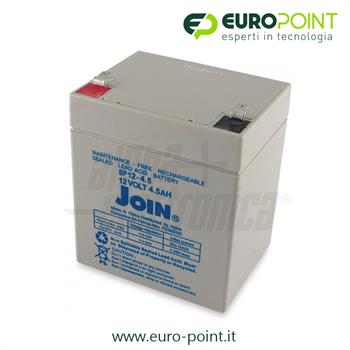 BATTERIA RICARICABILE AL PIOMBO 12V 4,5Ah AGM