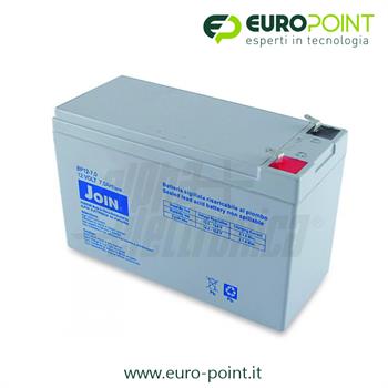 BATTERIA RICARICABILE AL PIOMBO 12V 7Ah AGM