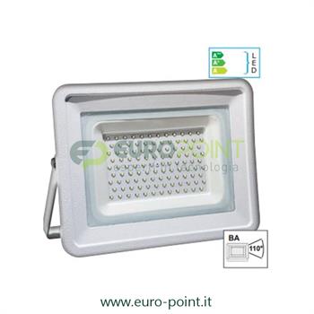 FARO LED SLIM DA ESTERNO 100W 230V BIANCO CALDO