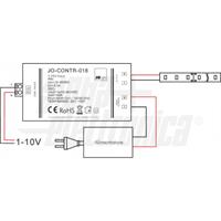 INTERRUTTORE DIMMER CONTROLLO 1-10V 12/24/36Vdc 8A