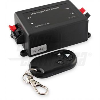 DIMMER MONOCOLORE 12/24Vdc 4A - CON TELECOMANDO RF