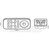 TELECOMANDO PER REGOLAZIONE DIMMER MONOCOLORE