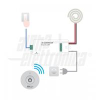 MINI TELECOMANDO RF PER DIMMER MONOCOLORE