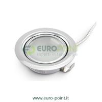 SUPPORTO BIANCO DA INCASSO PER LAMPADE LED G4