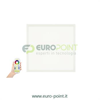 PANNELLO LED 60x60cm RGB+CCT DIMMERABILE CON TELECOMANDO