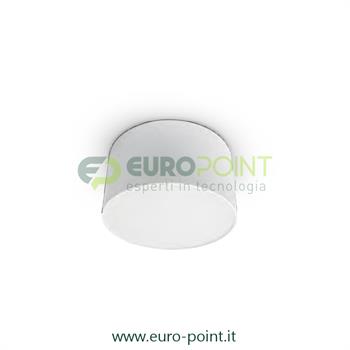 PLAFONIERA LED ROTONDA 8W BIANCO CALDO ø90mm