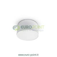 PLAFONIERA LED ROTONDA 8W BIANCO CALDO ø90mm