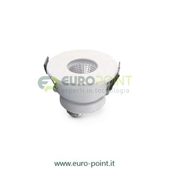 FARETTO LED DA INCASSO 5W - BIANCO - BIANCO CALDO