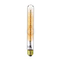 LAMPADA TUBOLARE AMBRATA CON FILAMENTO IN CARBONIO A VORTICE