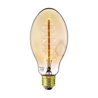 LAMPADA HIPSTER AMBRATA CON FILAMENTO IN CARBONIO A VORTICE