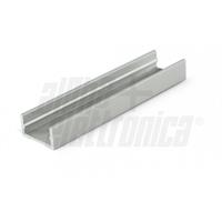 PROFILO 2m DI ALLUMINIO SAGOMATO H:9,6mm LARG:18,4mm