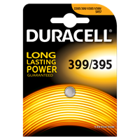 BATTERIA A BOTTONE 399/395 ALL’OSSIDO DI ARGENTO - DURACELL