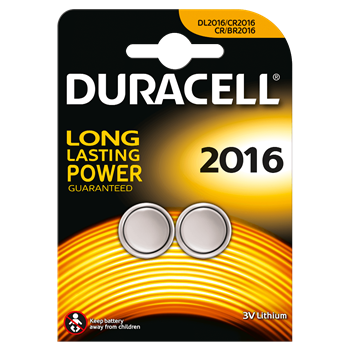 BATTERIA A BOTTONE 2016 AL LITIO - DURACELL