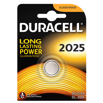 BATTERIA A BOTTONE 2025 AL LITIO - DURACELL