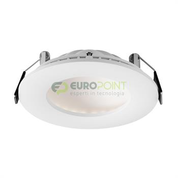 FARETTO INCASSO ELBA 7W LUCE CALDA Ø 106MM