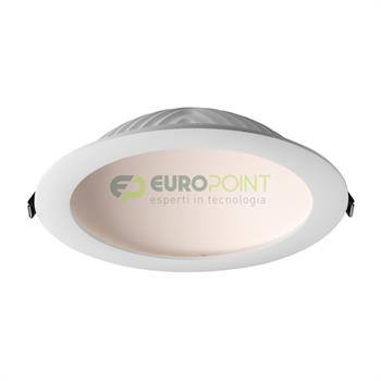 FARETTO INCASSO ELBA 24W LUCE CALDA Ø 230MM