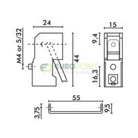 PORTALAMPADE R7S 78mm