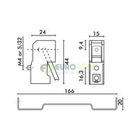 PORTALAMPADE R7S 189mm