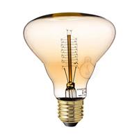 LAMPADA DIAMANTE AMBRATA CON FILAMENTO IN CARBONIO A VORTICE