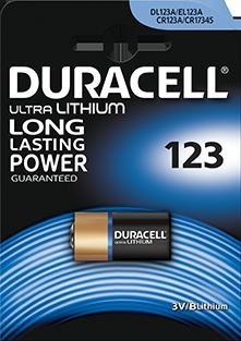 BATTERIA AL LITIO DL123BL HIGH POWER DURACELL