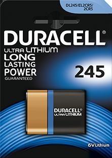 BATTERIA AL LITIO DL245BL 2CR5 ULTRA DURACELL