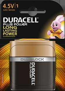 BATTERIA 4,5 V PLUS DURACELL