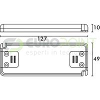 ALIMENTATORE PER LED A CORRENTE COSTANTE 12W 500mAh