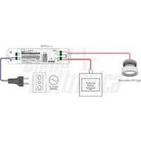 ALIM. CORRENTE COSTANTE 50W 250-1500mA DIMMERABILE RF+PUSH