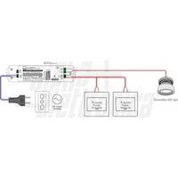 ALIM. CORRENTE COSTANTE 50W 250-1500mA DIMMERABILE RF+PUSH