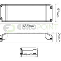 ALIMENTATORE LED A CORRENTE COSTANTE 36W 700mAh DIMMERABILE
