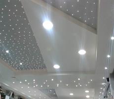 KIT CIELO STELLATO 10 LED TRASPARENTE LUCE NATURALE + ALIM.
