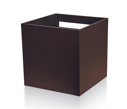 APPLIQUE CUBO DA PARETE IP54 7W LUCE CALDA - MARRONE