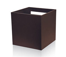 APPLIQUE CUBO DA PARETE IP54 7W LUCE CALDA - MARRONE
