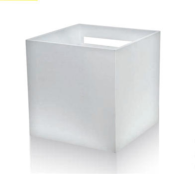 APPLIQUE CUBO DA PARETE IP54 7W LUCE CALDA - BIANCO