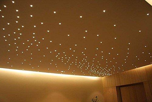 CIELO STELLATO 50 LED BIANCHI LUCE CALDA + ALIMENTATORE