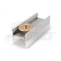 CLIP FISSAGGIO A MURO OTTONE PER PROFILO JO380/091