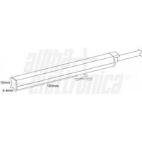 STRISCIA LED 5m NEON FLEX TOP VIEW 24Vdc 14,4W/m LUCE 4000K