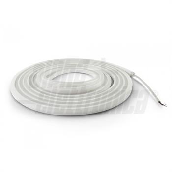 STRISCIA LED 10m NEON FLEX TOP VIEW 24Vdc 14,4W/m LUCE 3000K