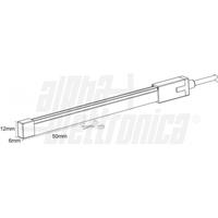 STRISCIA LED 5m NEON FLEX SIDE VIEW 24Vdc 18W/m LUCE 4000K