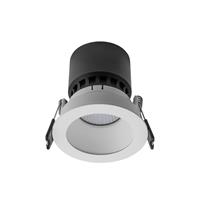 SUPPORTO FARETTO LED INCASSO TONDO BIANCO/BIANCO
