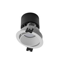 SUPPORTO FARETTO LED INCASSO TONDO BIANCO/BIANCO ORIENTABILE