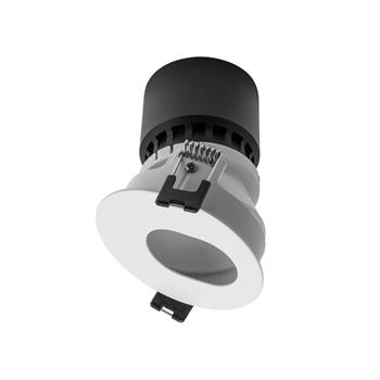 SUPPORTO FARETTO LED INCASSO TONDO BIANCO/BIANCO WALL WASHER