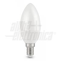 LAMPADA CANDELA 6W 230V E14 BIANCO CALDO OPACA