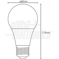 LAMPADA LED GOCCIA 10W 230V E27 BIANCO NATURALE