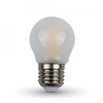 LAMPADA FILAMENTO LED FROST MINI BULBO E27 4W LUCE CALDA