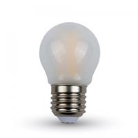 LAMPADA FILAMENTO LED FROST MINI BULBO E27 4W LUCE CALDA